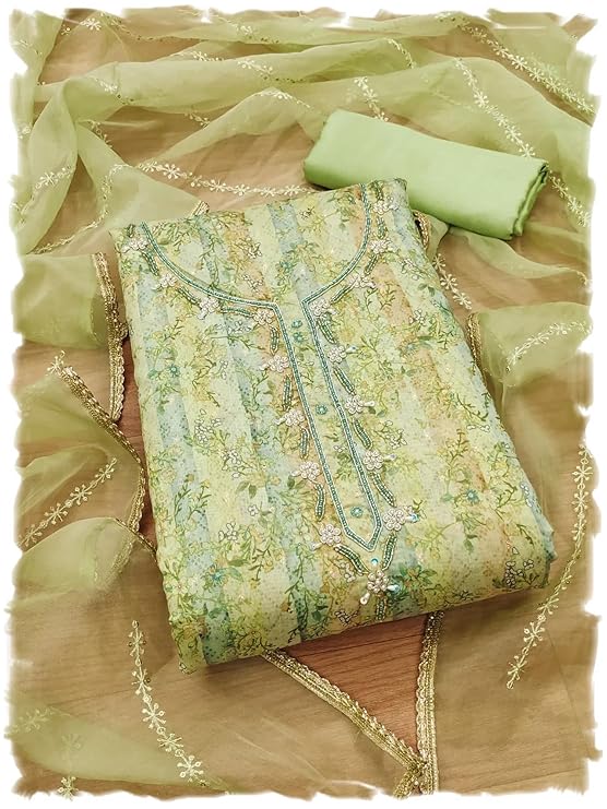 Cotton Unstitched Dress Material