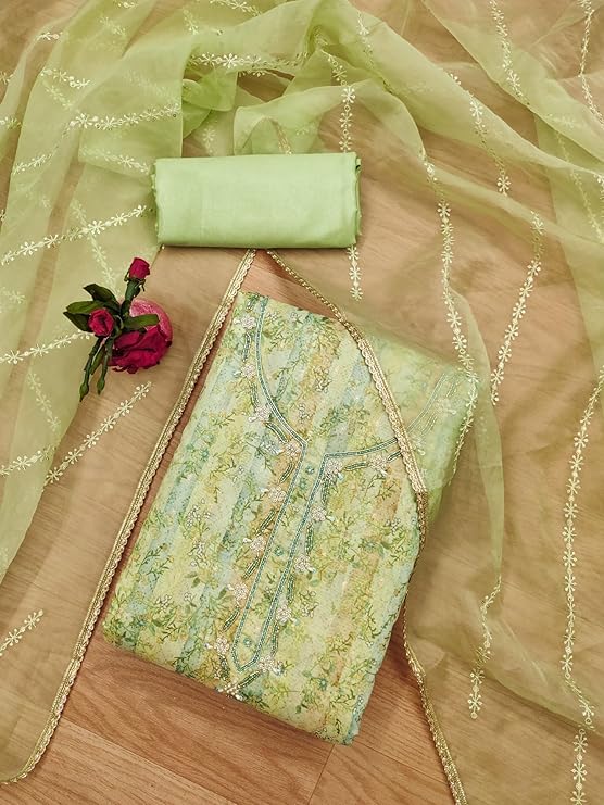 Cotton Unstitched Dress Material