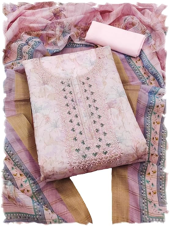 Embroidery Work Unstitched Salwar suit