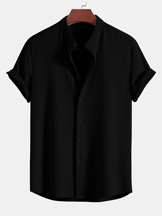 Regular Fit Stylish Man's Solid Slim Fit