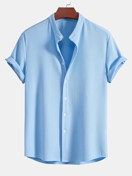 Regular Fit Stylish Man's Solid Slim Fit