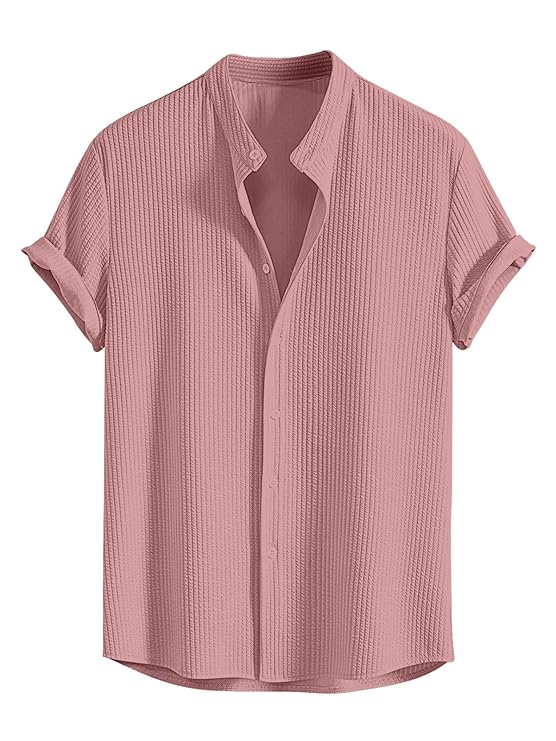 Regular Fit Stylish Man's Solid Slim Fit