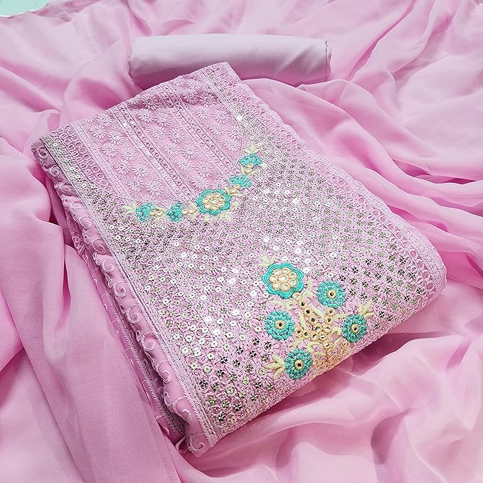 Unstitched Salwar Suit Dress