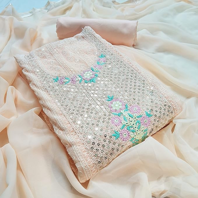 Unstitched Salwar Suit Dress